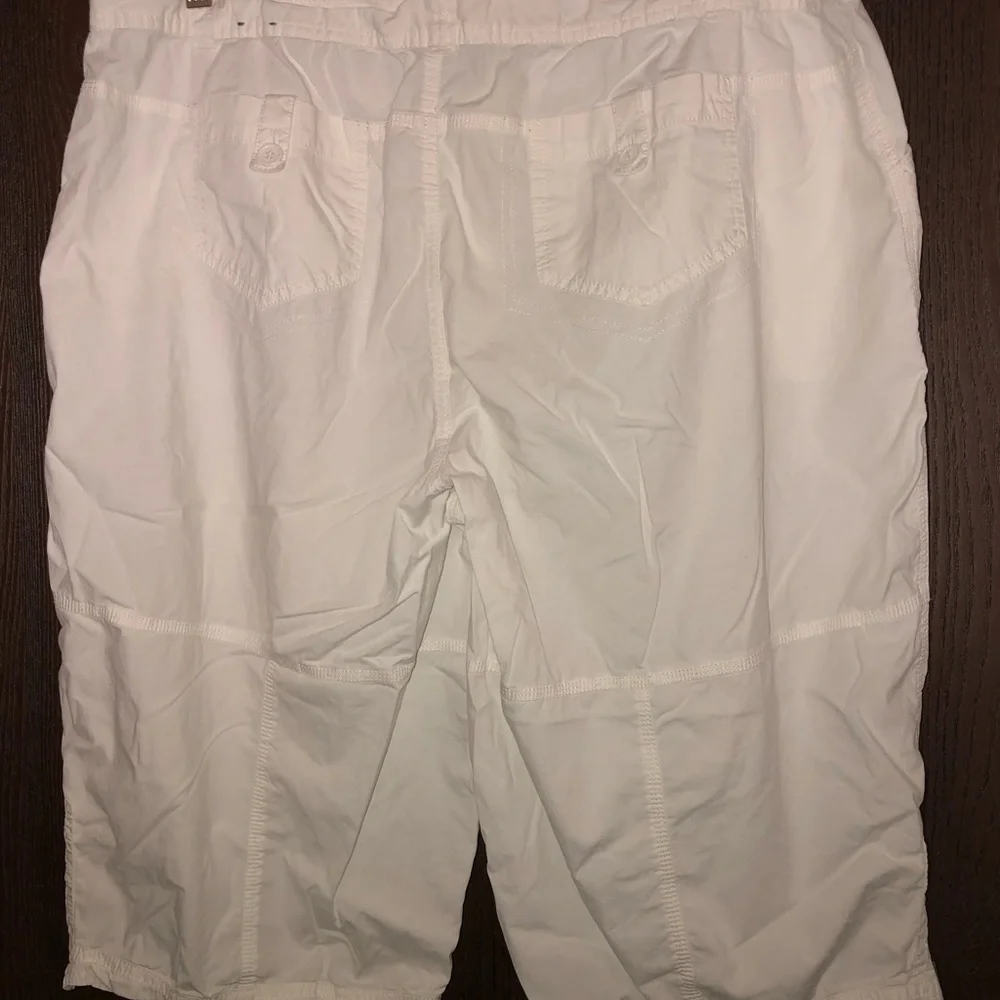 Lane Bryant Venezia white capris size 20 - Picture 4 of 4
